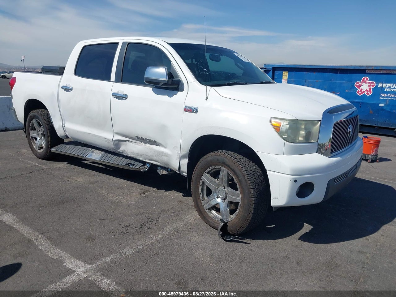2008 TOYOTA TUNDRA LIMITED 5.7L V8