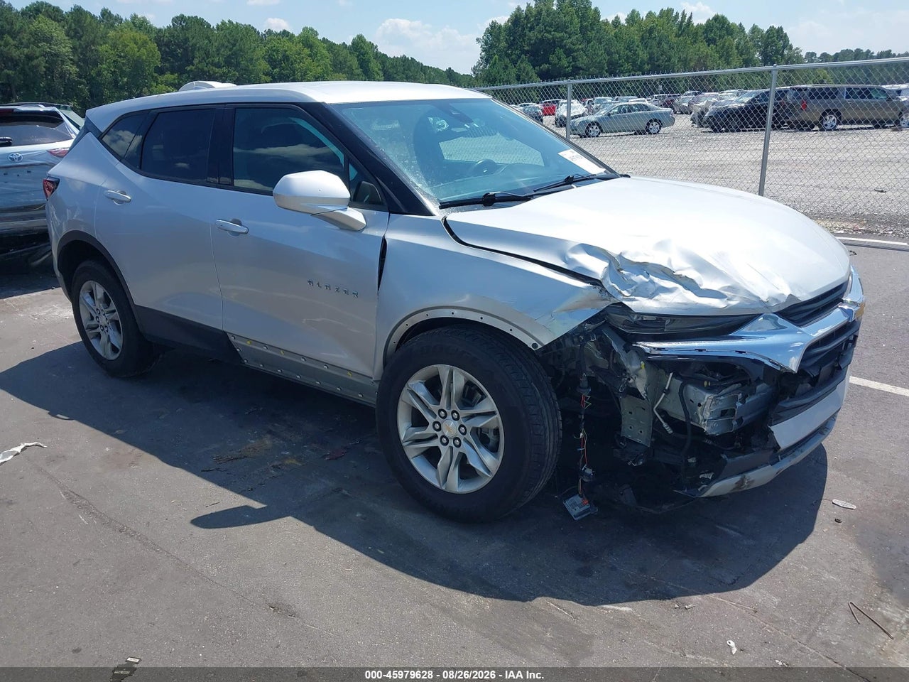 3GNKBCRS6MS****** · 2021 CHEVROLET BLAZER FWD 2LT