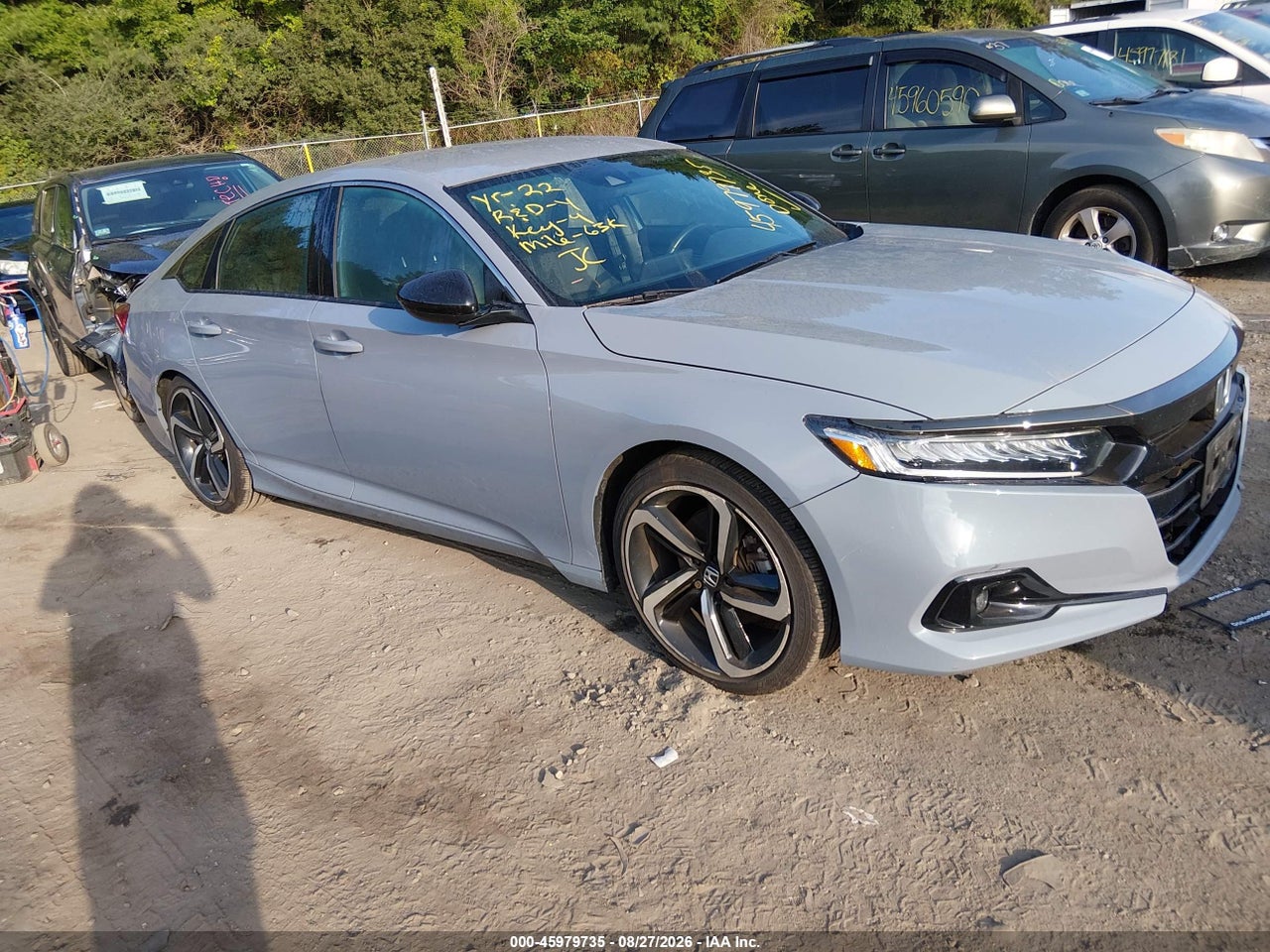 1HGCV1F30NA****** · 2022 HONDA ACCORD SPORT