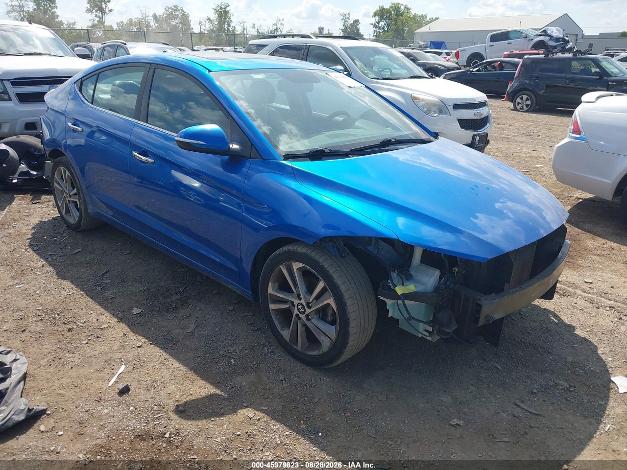 KMHD84LF9HU****** · 2017 HYUNDAI ELANTRA LIMITED