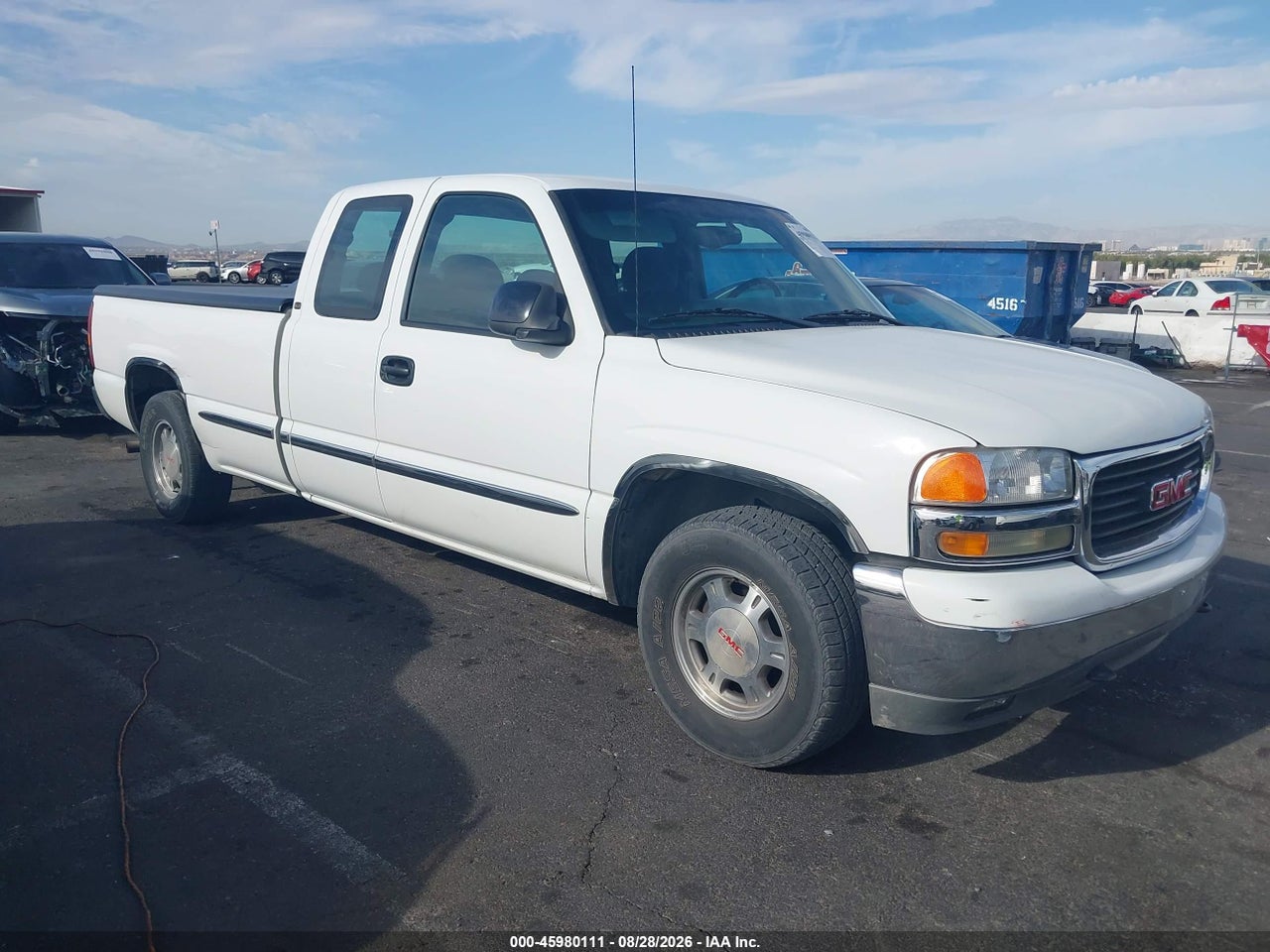 2001 GMC SIERRA 1500 SLE