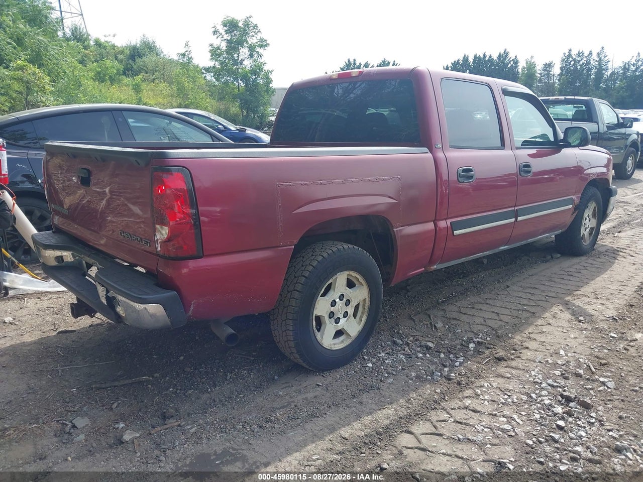 2005 CHEVROLET SILVERADO 1500 LS · 4/11