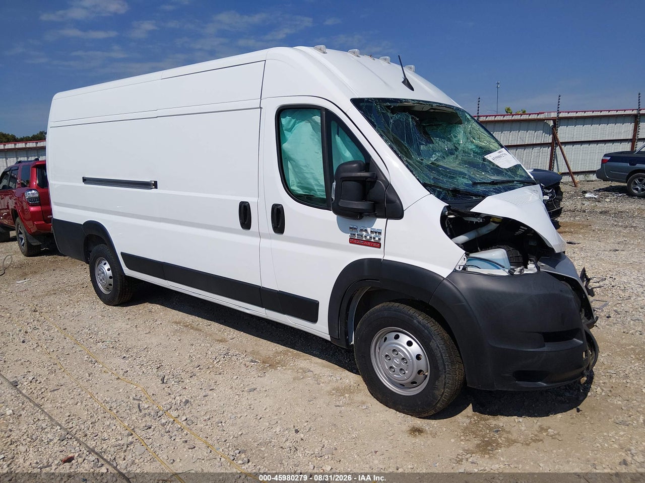 2022 RAM PROMASTER 3500 CARGO VAN HIGH ROOF 159 WB EXT