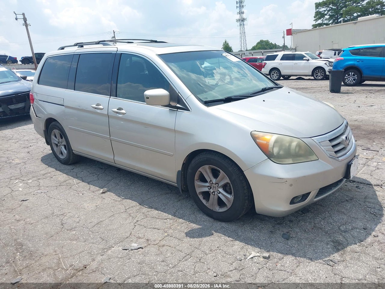 5FNRL38978B****** · 2008 HONDA ODYSSEY TOURING