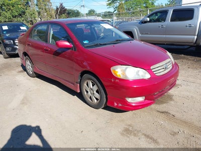 2T1BR32EX3C****** · 2003 TOYOTA COROLLA S