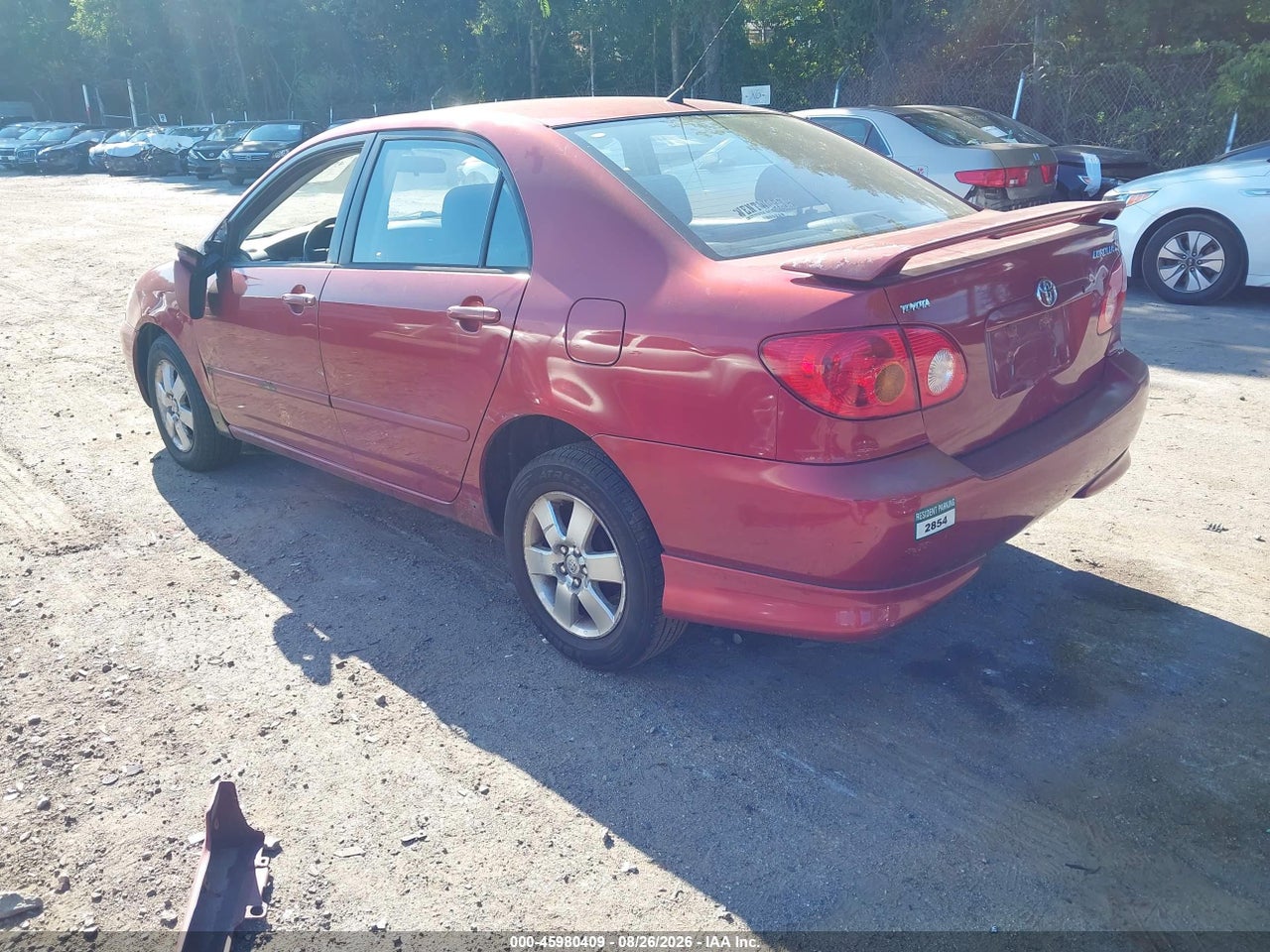 2003 TOYOTA COROLLA S · 3/11