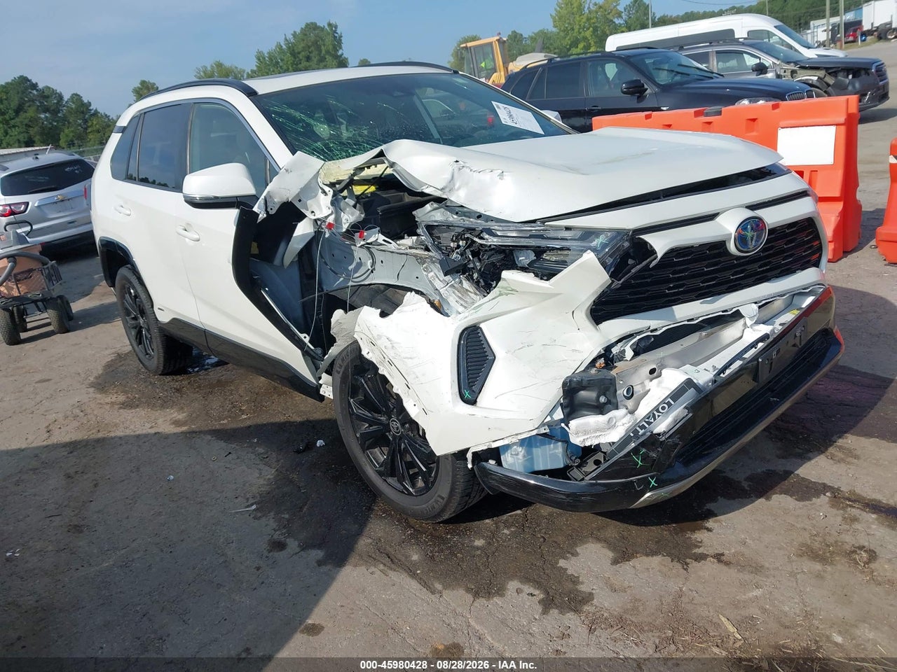 JTM16RFV7ND****** · 2022 TOYOTA RAV4 HYBRID SE