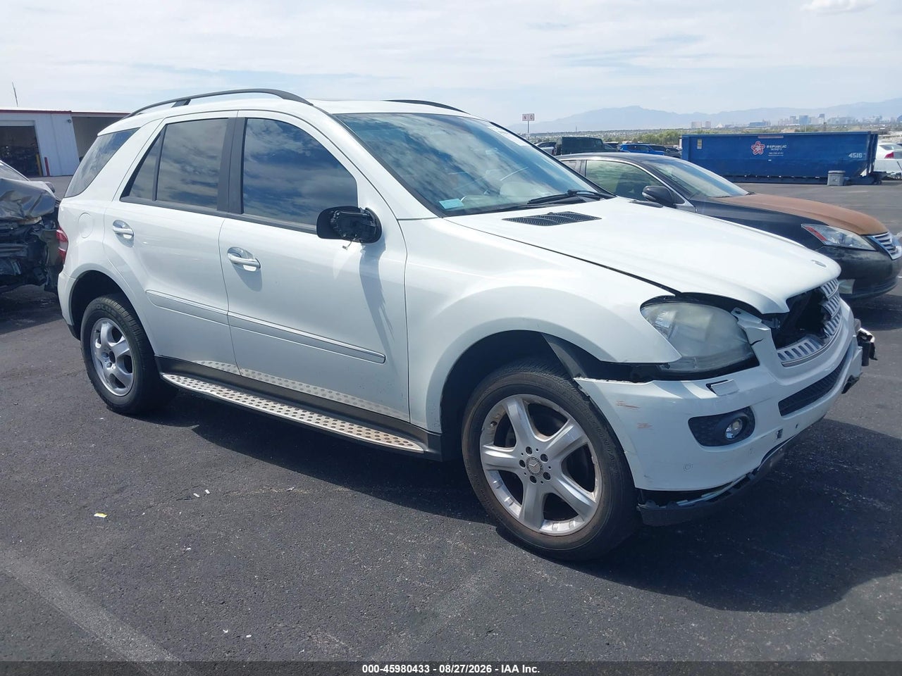 4JGBB86E58A****** · 2008 MERCEDES-BENZ ML 350 4MATIC