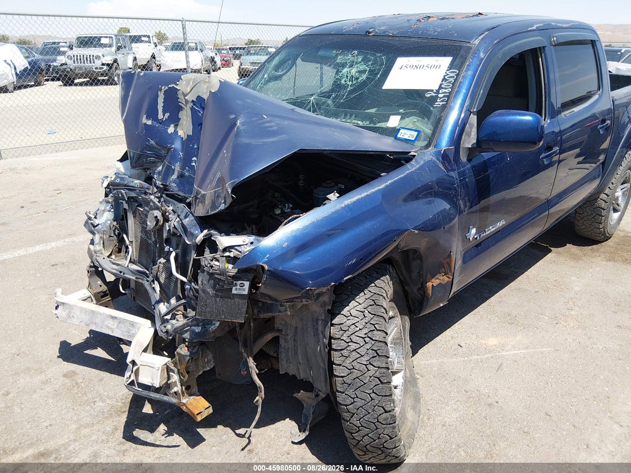 2005 TOYOTA TACOMA PRERUNNER V6 · 6/10