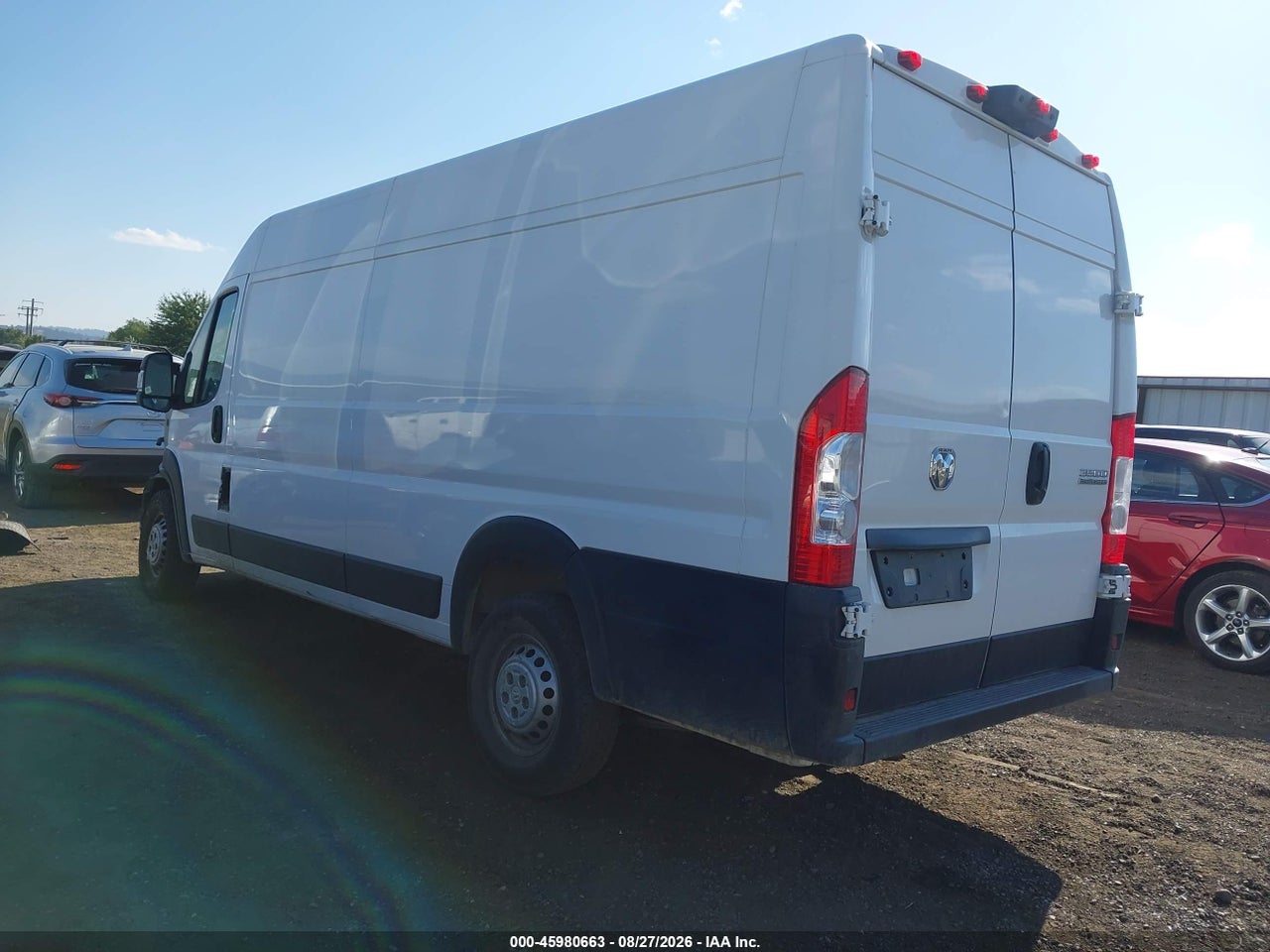 2025 RAM PROMASTER 3500 CARGO VAN TRADESMAN HIGH ROOF 159 WB EXT · 3/11