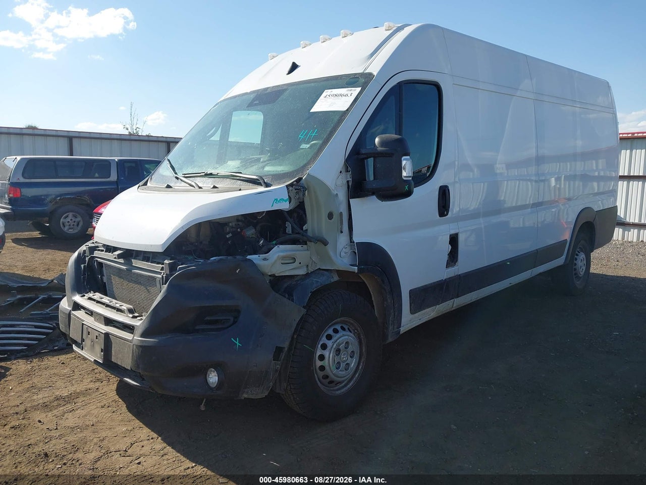 2025 RAM PROMASTER 3500 CARGO VAN TRADESMAN HIGH ROOF 159 WB EXT · 2/11
