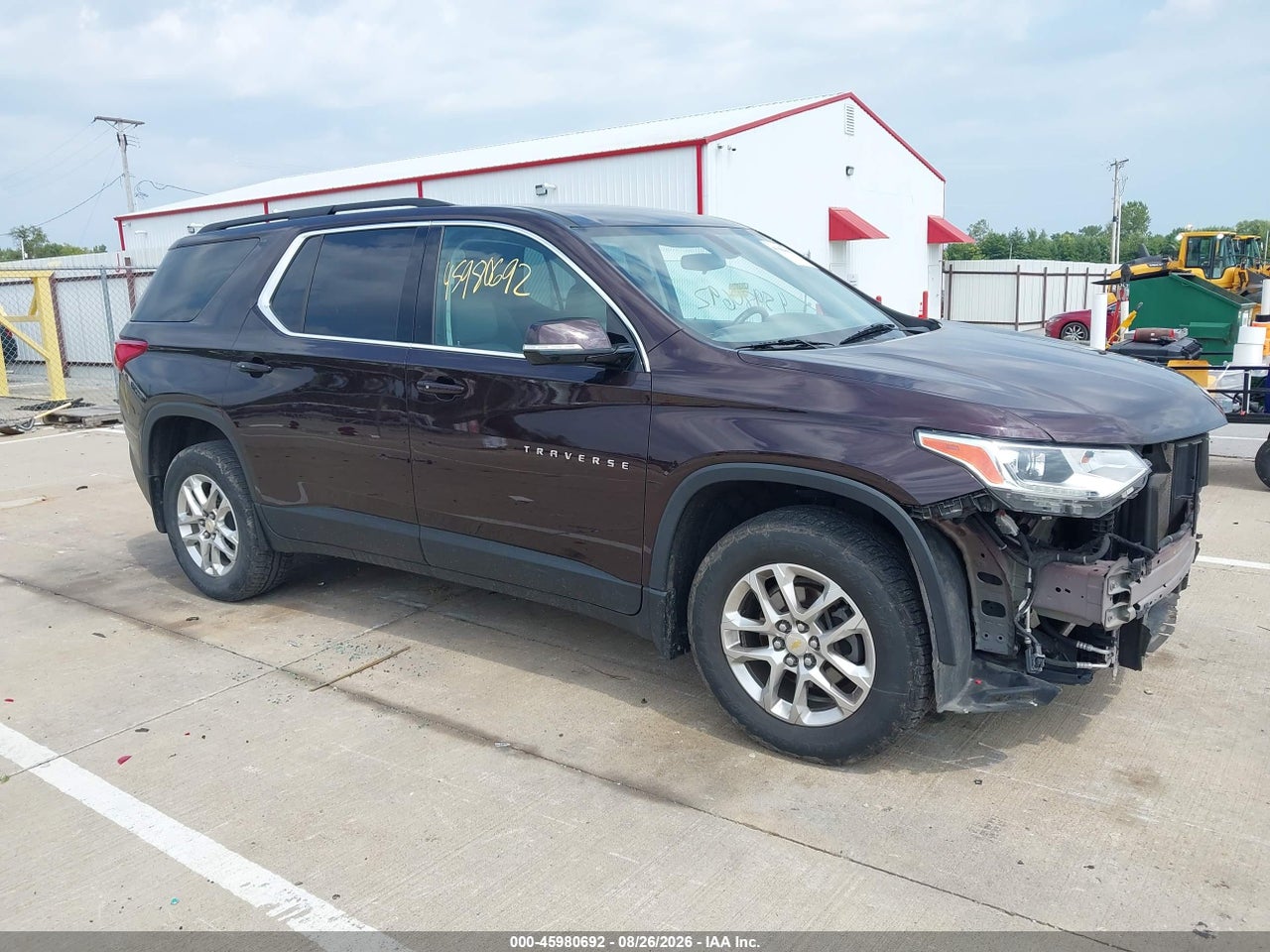 1GNEVHKW1LJ****** · 2020 CHEVROLET TRAVERSE AWD LT LEATHER