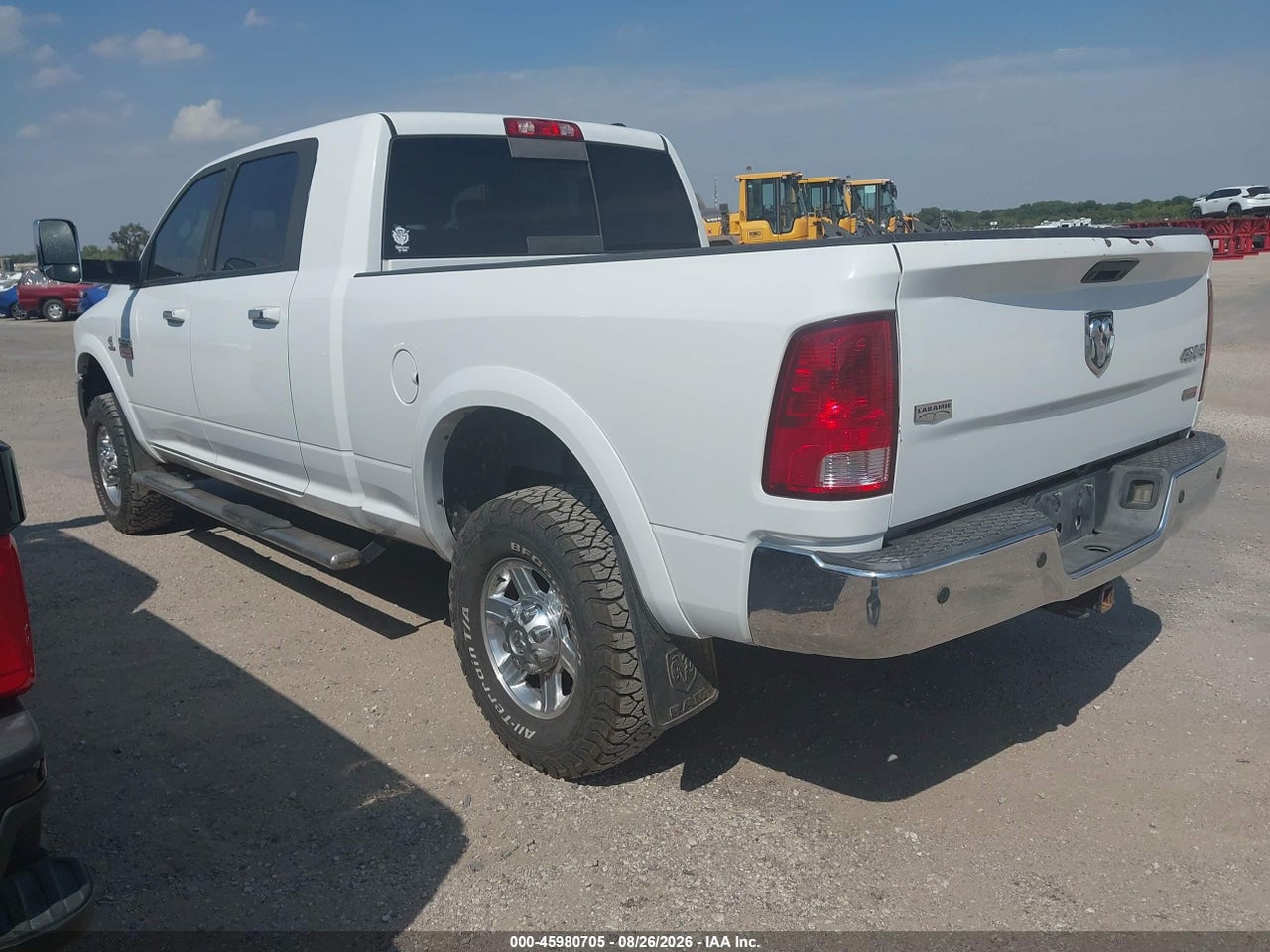 2012 RAM 2500 LARAMIE · 3/11