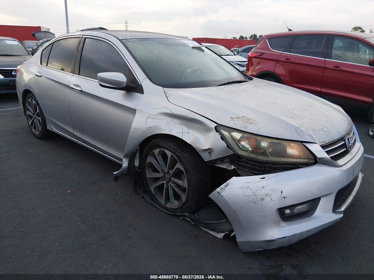 1HGCR2F50FA****** · 2015 HONDA ACCORD SPORT