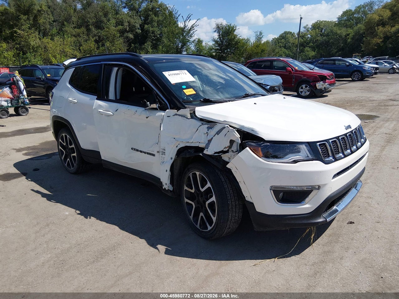 3C4NJDCB0MT****** · 2021 JEEP COMPASS LIMITED 4X4