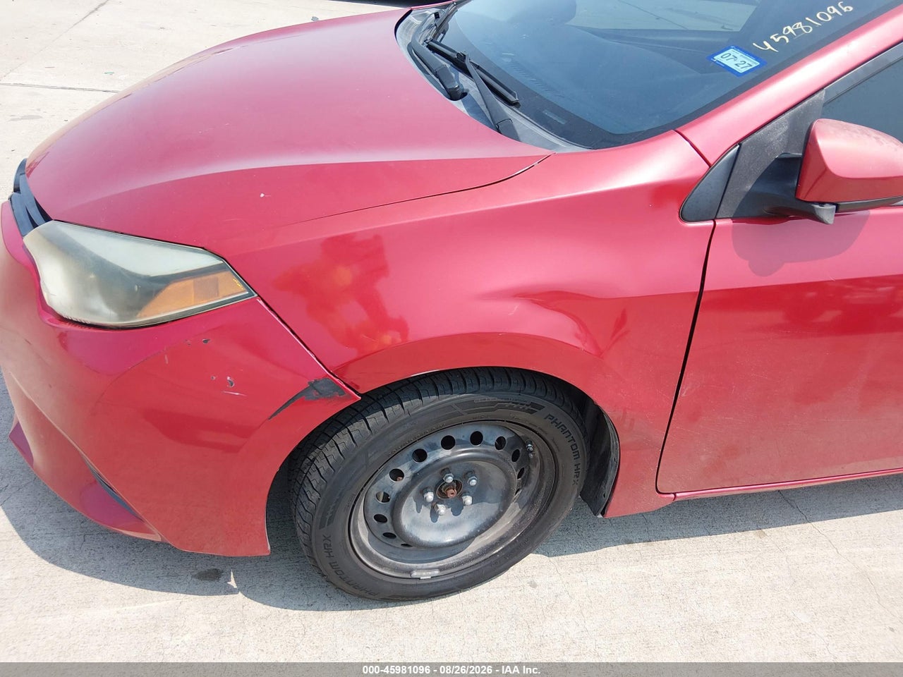 2015 TOYOTA COROLLA LE · 6/11