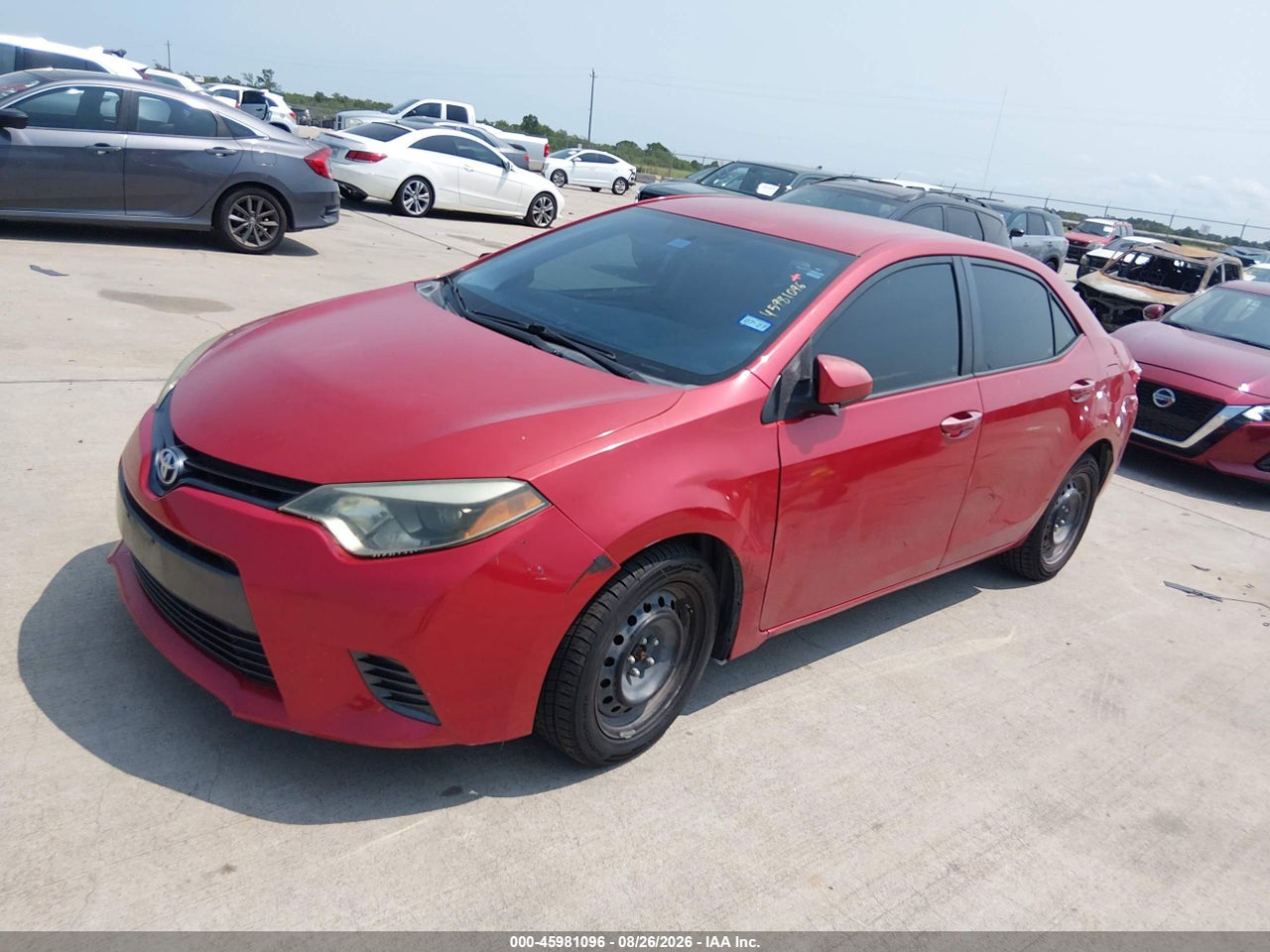 2015 TOYOTA COROLLA LE · 2/11