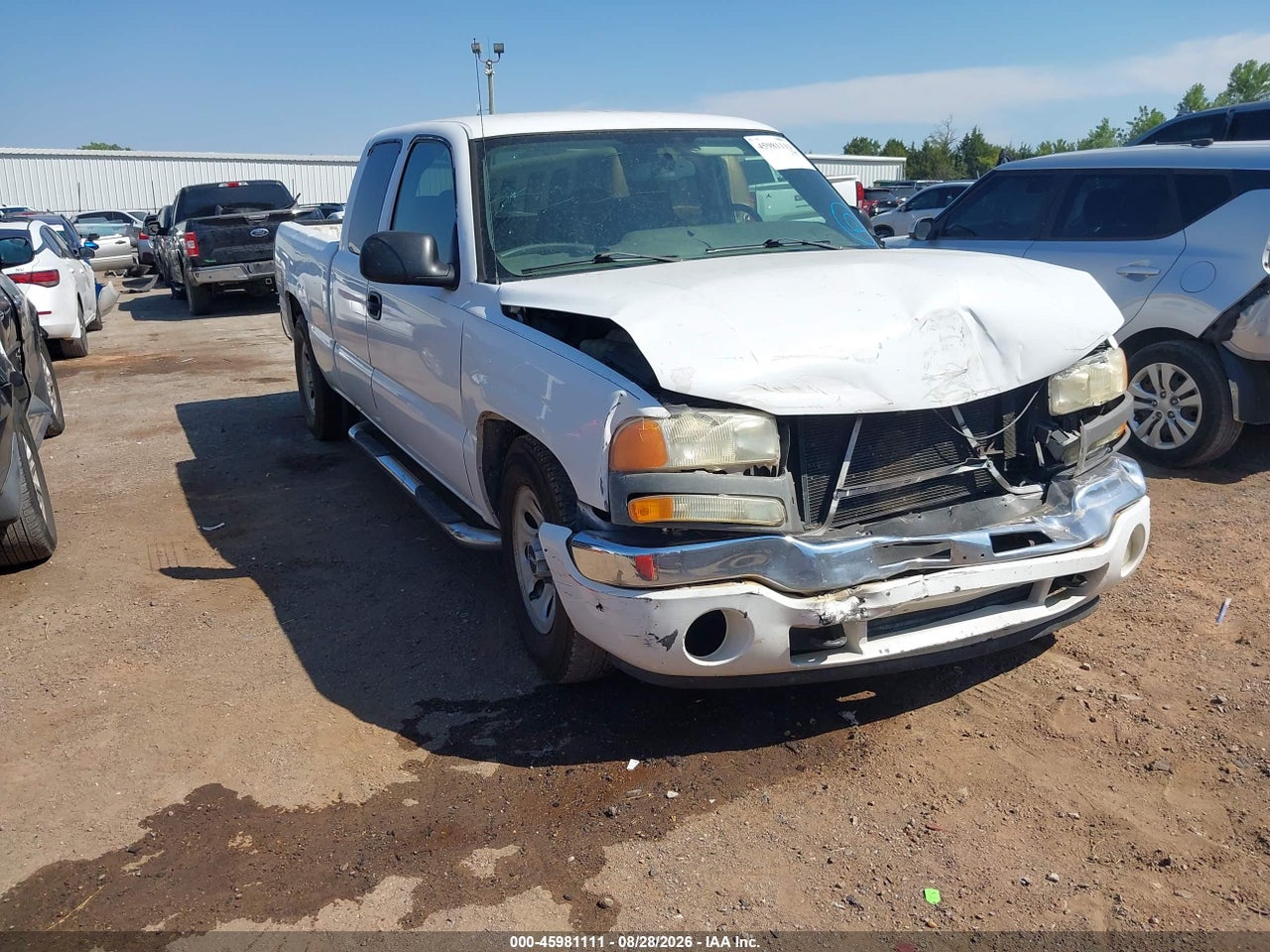 1GTEC19X47Z****** · 2007 GMC SIERRA 1500 CLASSIC WORK TRUCK