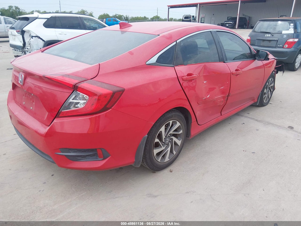 2017 HONDA CIVIC EX · 4/11