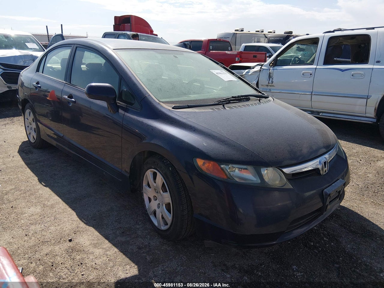 1HGFA16556L****** · 2006 HONDA CIVIC LX