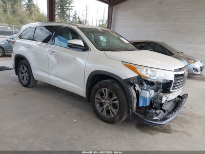 5TDJKRFH2FS****** · 2015 TOYOTA HIGHLANDER XLE V6
