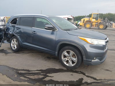 2014 TOYOTA HIGHLANDER LIMITED PLATINUM V6