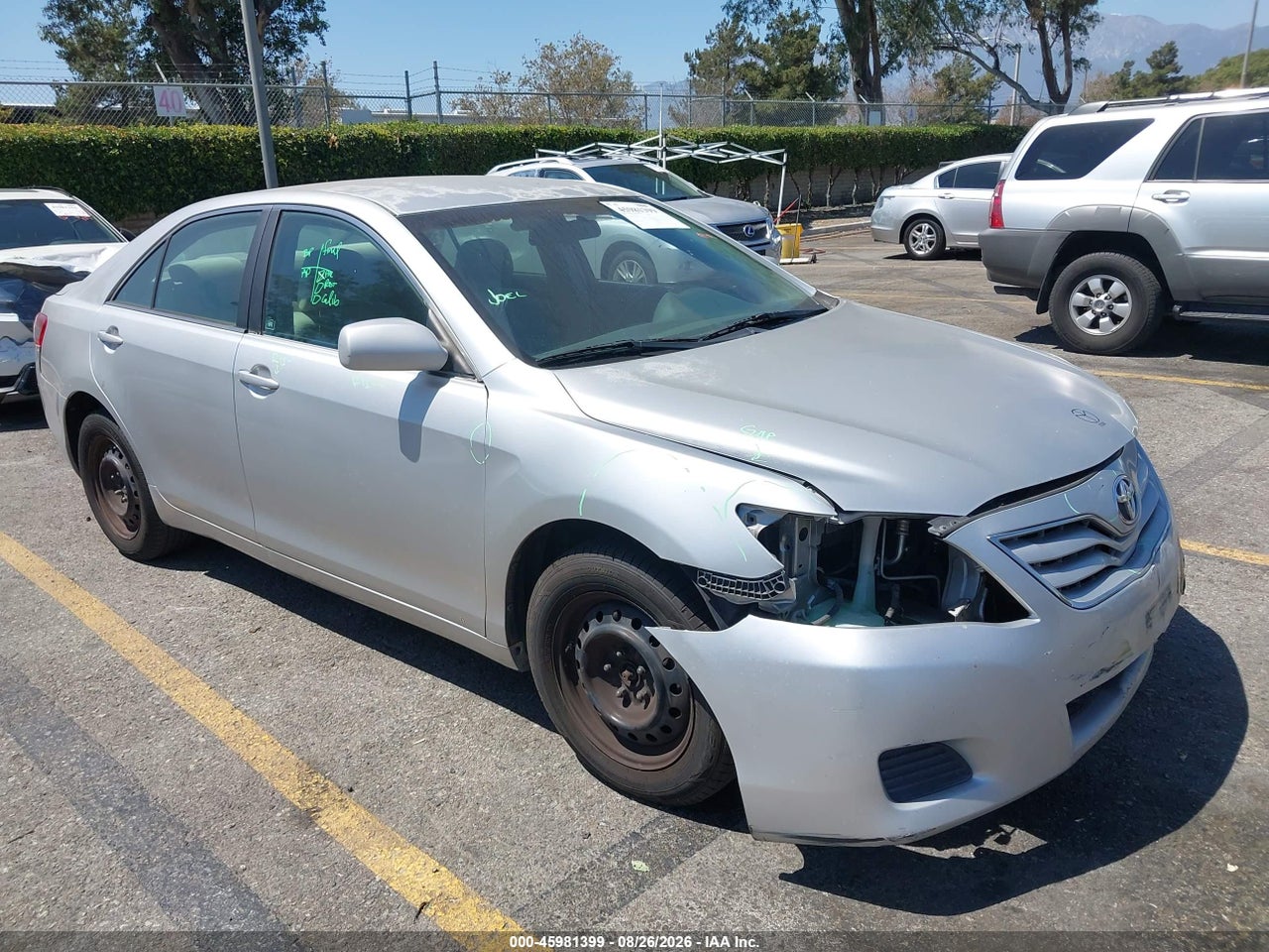 4T4BF3EK0AR****** · 2010 TOYOTA CAMRY LE