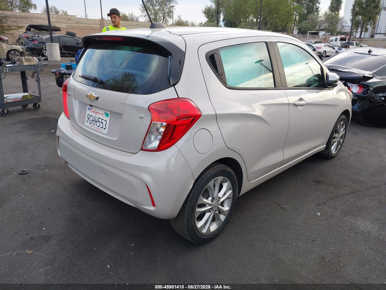 2021 CHEVROLET SPARK FWD 1LT AUTOMATIC · 4/10