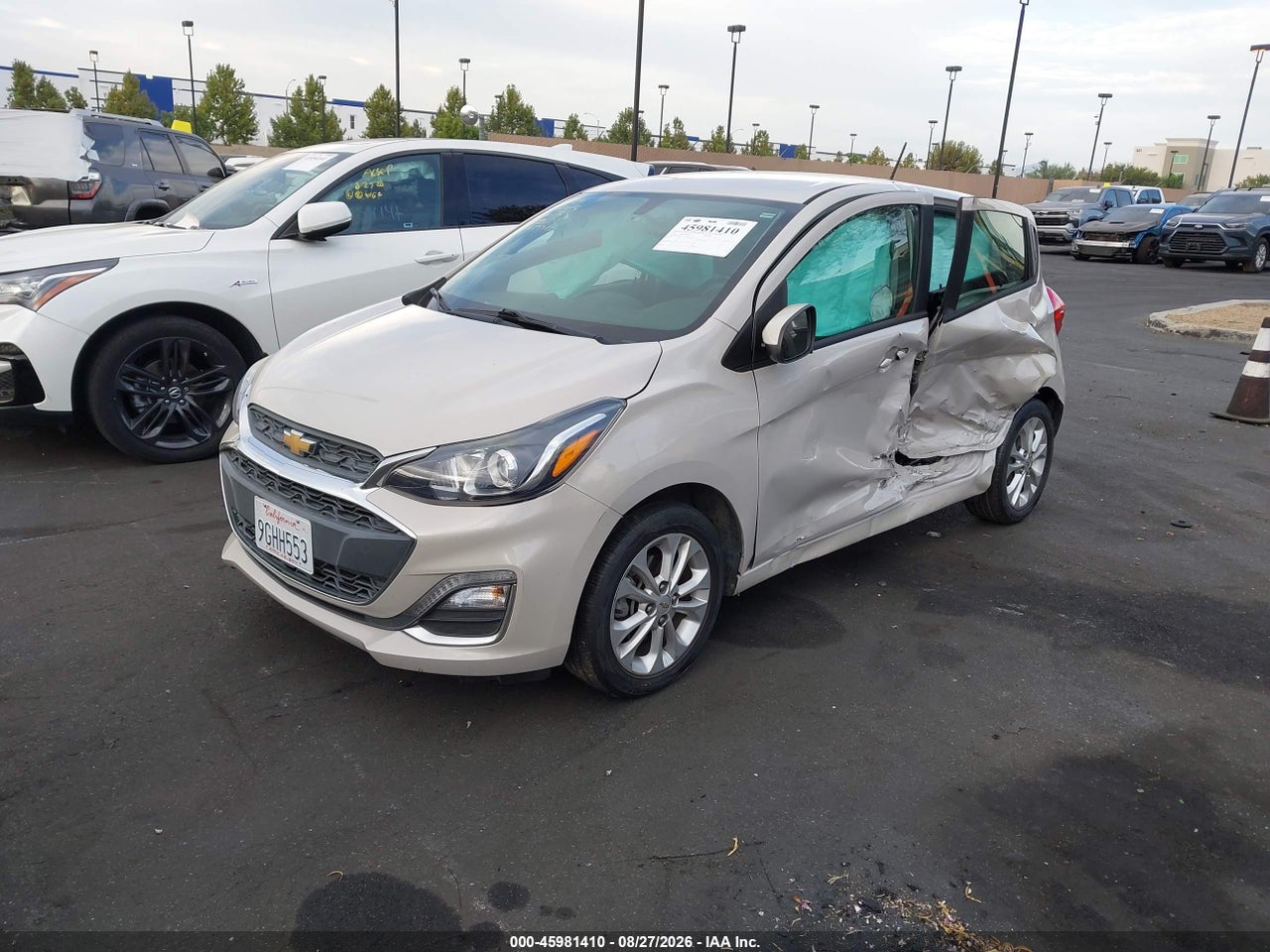2021 CHEVROLET SPARK FWD 1LT AUTOMATIC · 2/10