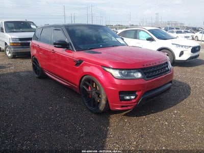 SALWS2VFXGA****** · 2016 LAND ROVER RANGE ROVER SPORT 3.0L V6 SUPERCHARGED HSE