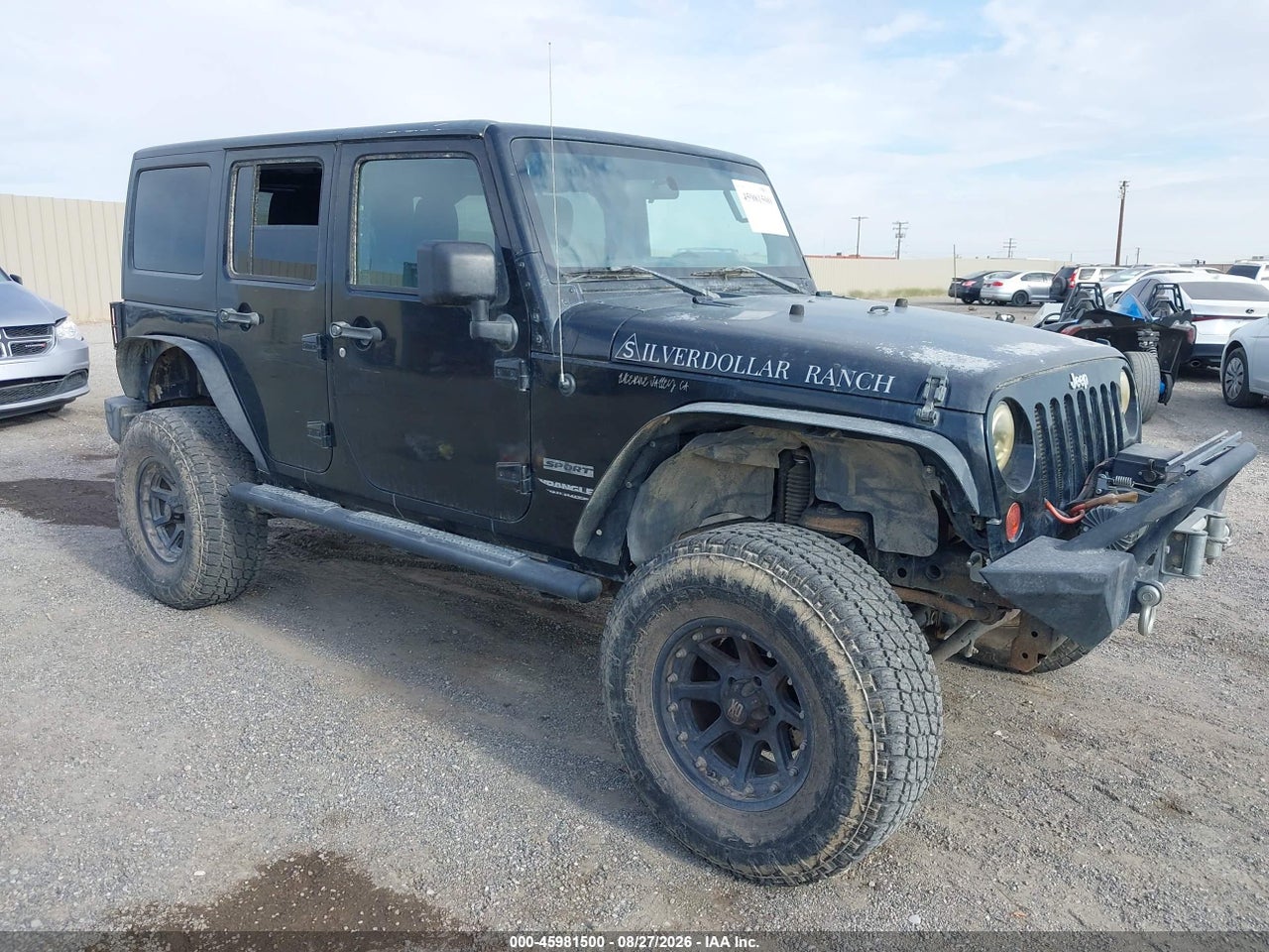 1C4BJWDG6CL****** · 2012 JEEP WRANGLER UNLIMITED SPORT