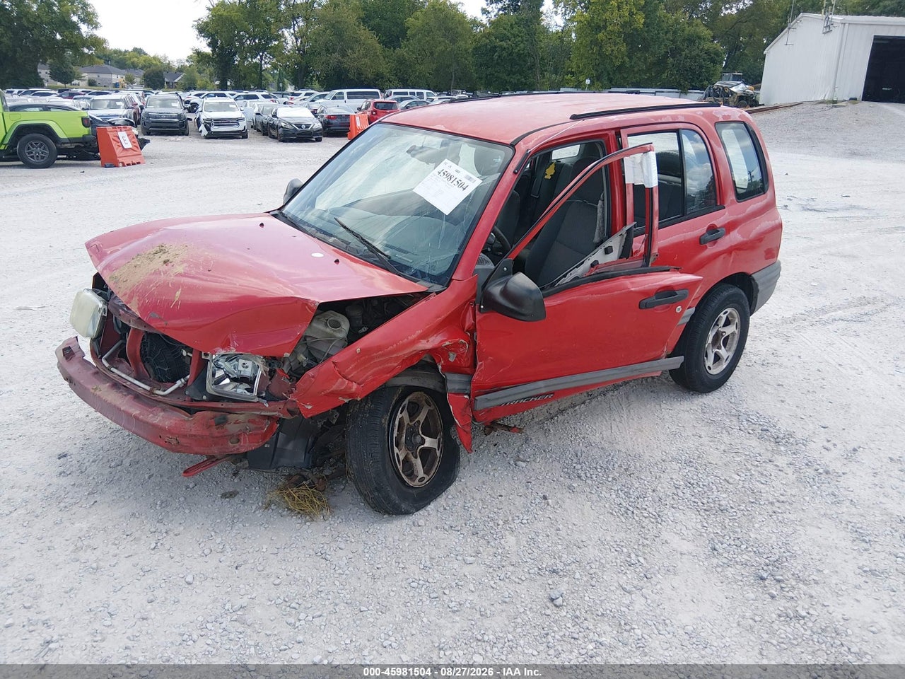 2000 CHEVROLET TRACKER HARD TOP · 2/11