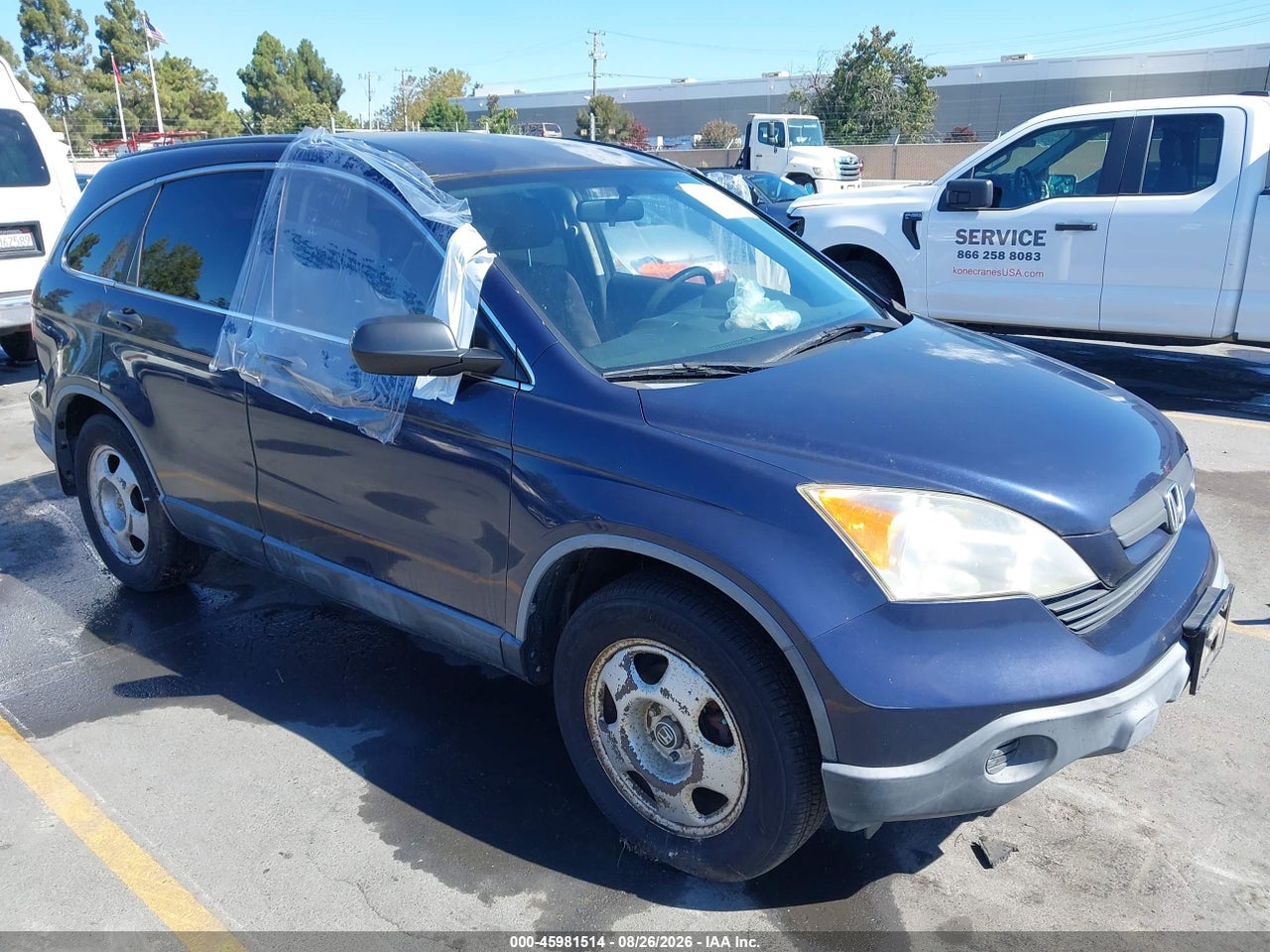 JHLRE48368C****** · 2008 HONDA CR-V LX