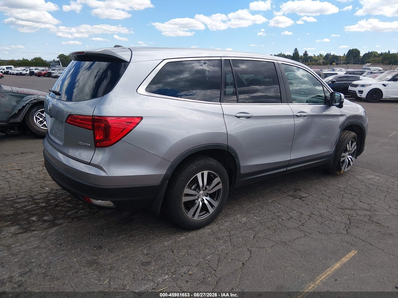 2016 HONDA PILOT EX · 4/11