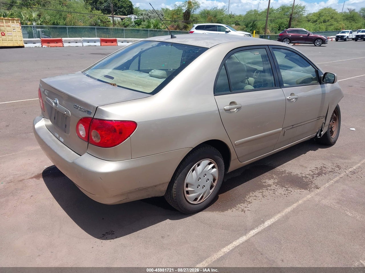 2006 TOYOTA COROLLA LE · 4/11