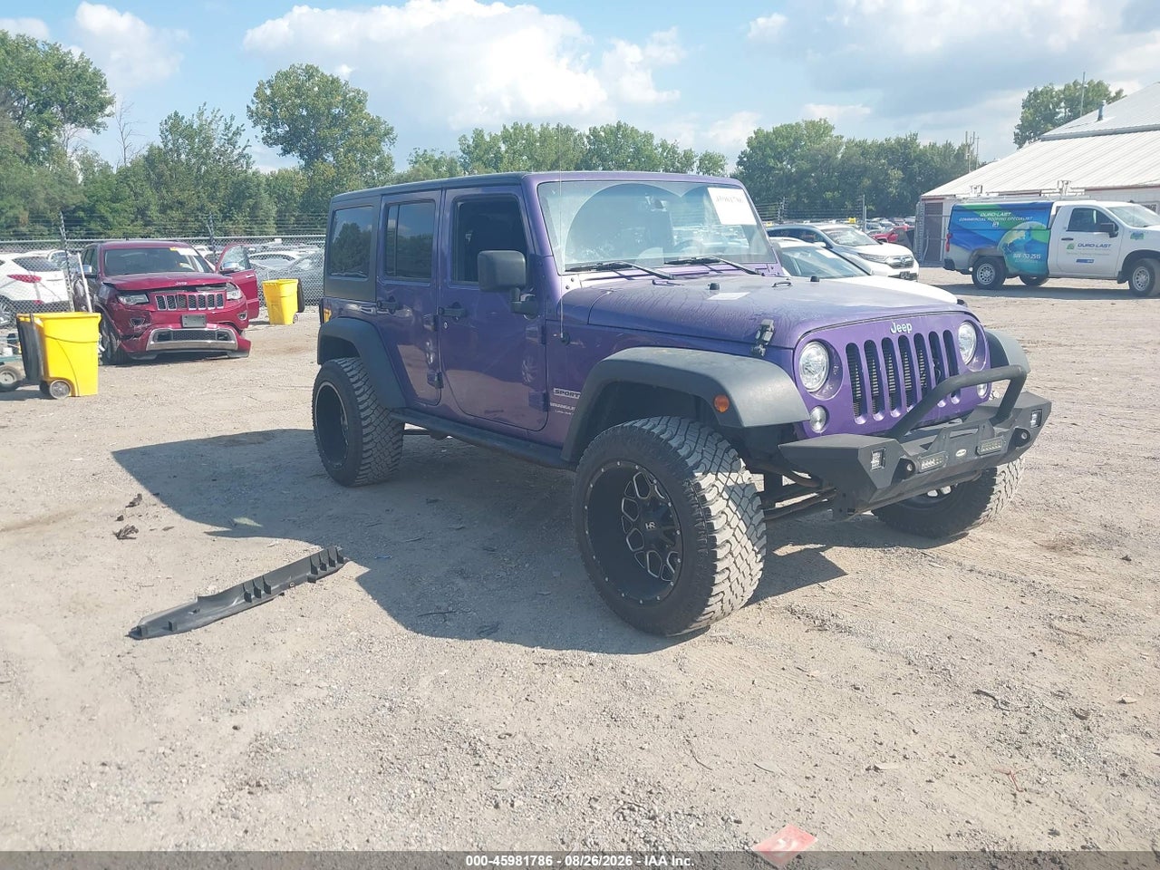 1C4BJWDG1JL****** · 2018 JEEP WRANGLER JK UNLIMITED SPORT S 4X4