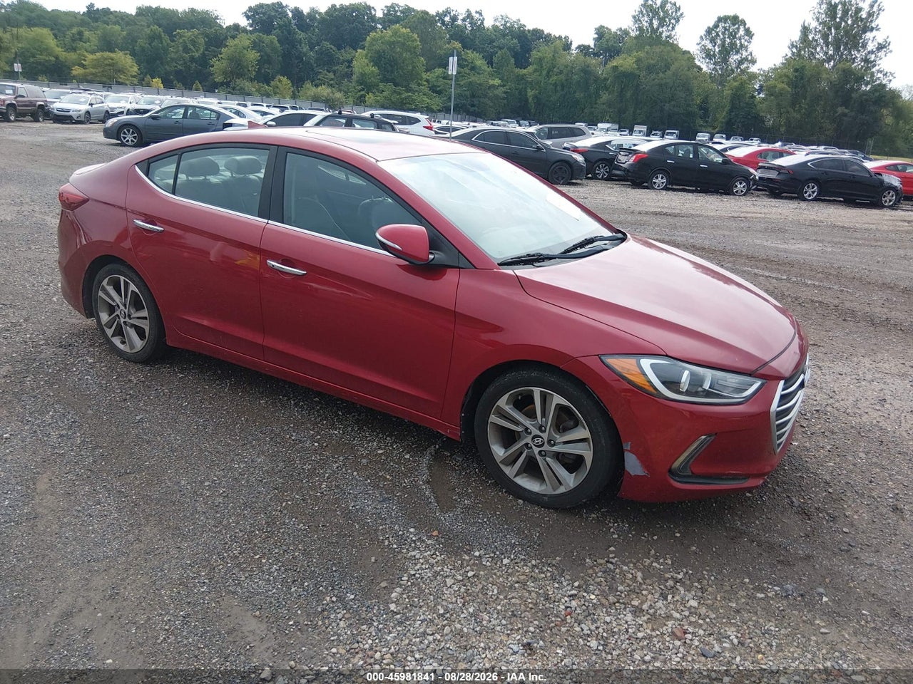 KMHD84LF7HU****** · 2017 HYUNDAI ELANTRA LIMITED