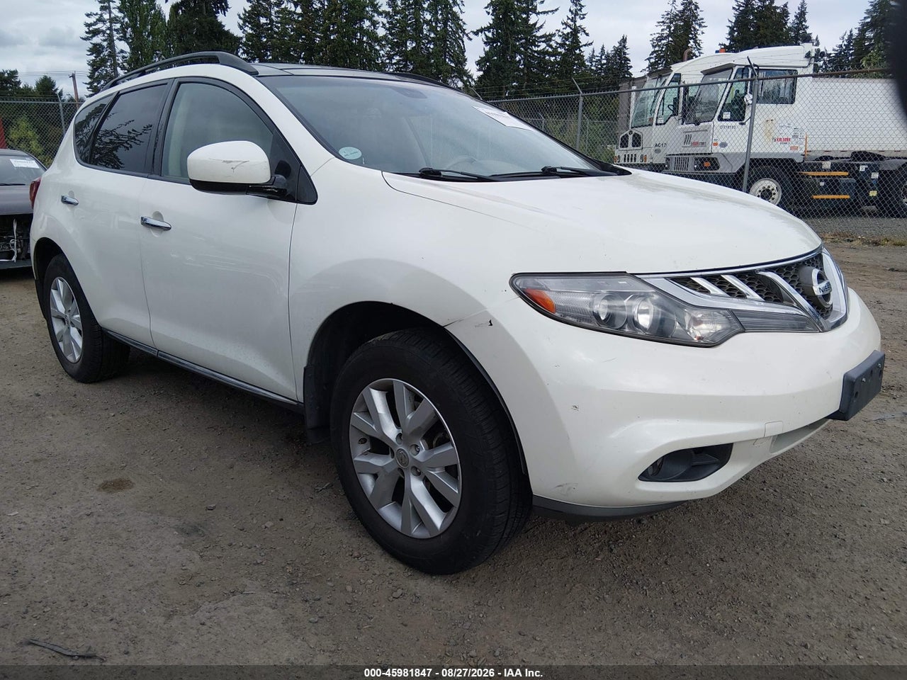JN8AZ1MW4BW****** · 2011 NISSAN MURANO SL