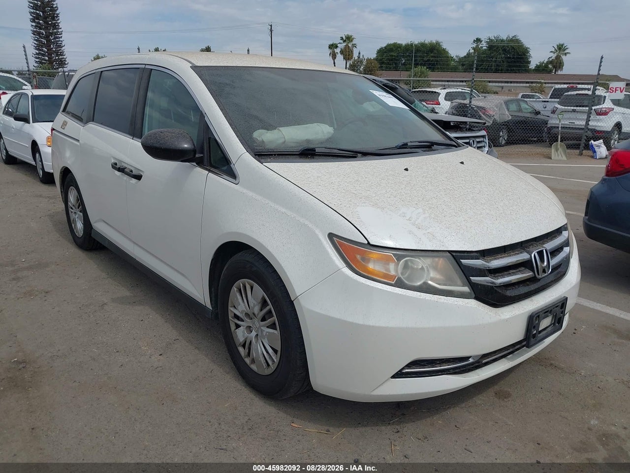 2016 HONDA ODYSSEY LX