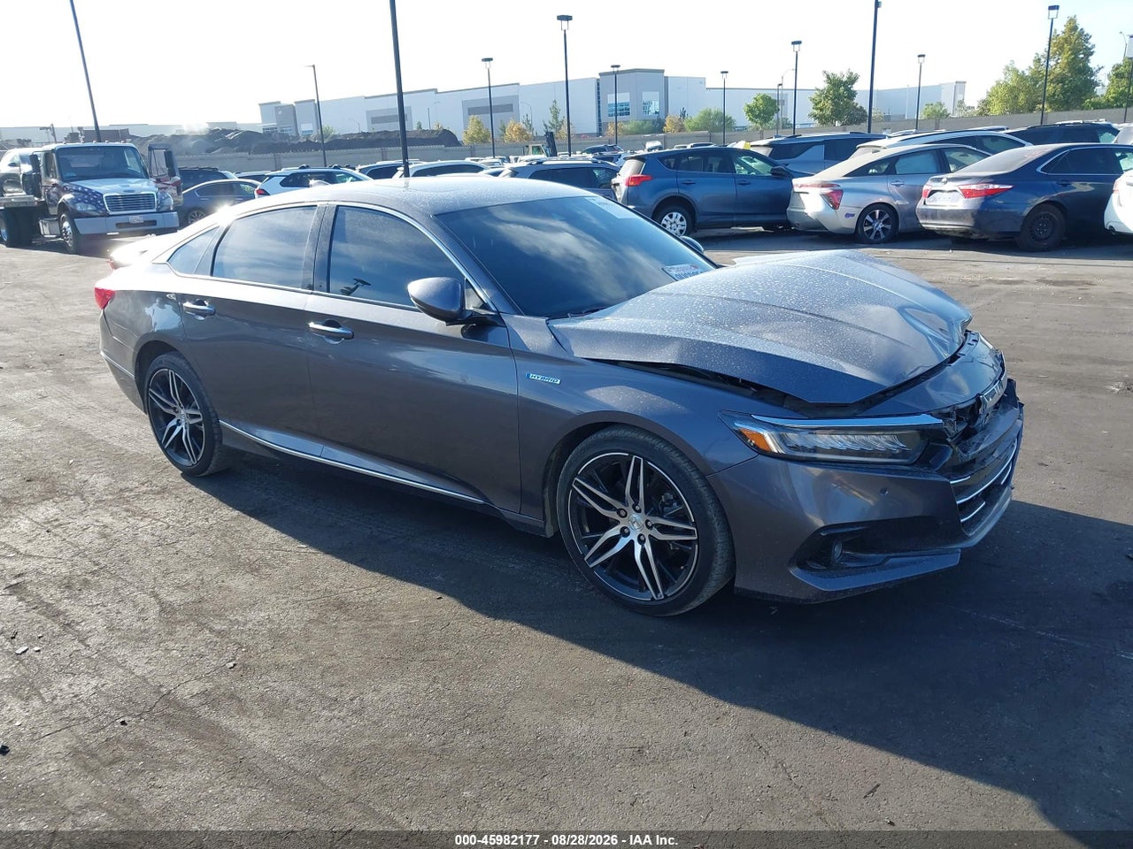 1HGCV3F95NA****** · 2022 HONDA ACCORD HYBRID TOURING