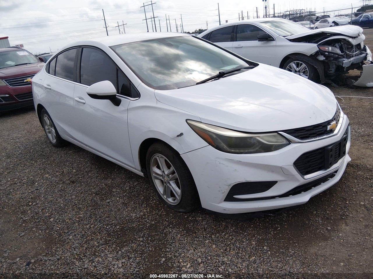 1G1BE5SM7G7****** · 2016 CHEVROLET CRUZE LT AUTO