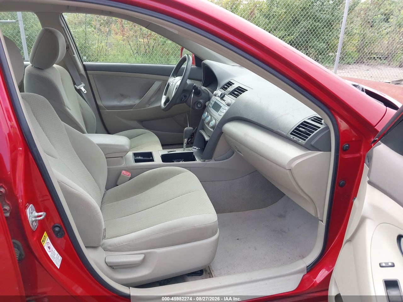2008 TOYOTA CAMRY LE · 5/11