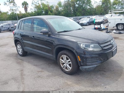 WVGBV7AX5CW****** · 2012 VOLKSWAGEN TIGUAN S