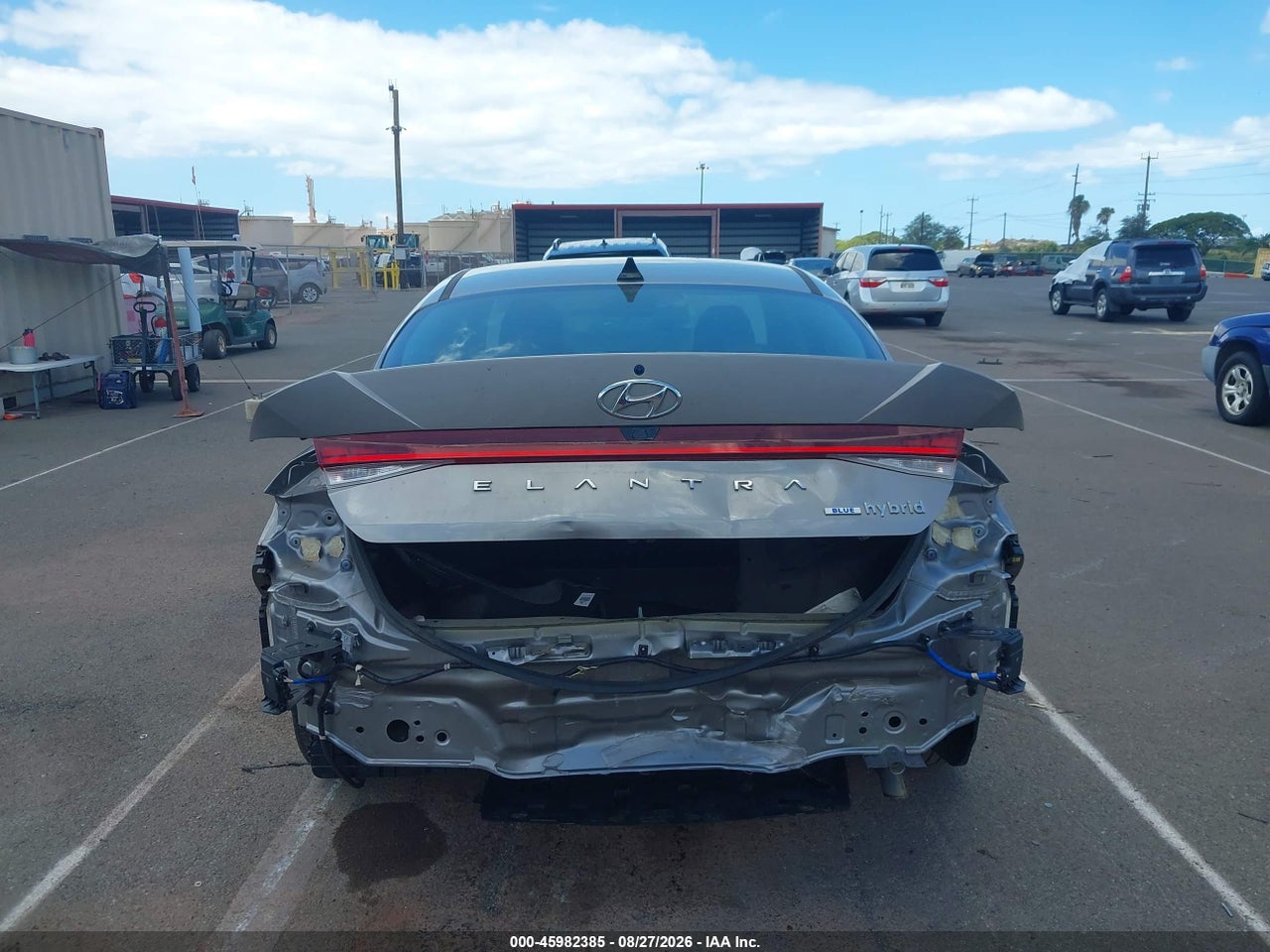 2023 HYUNDAI ELANTRA HYBRID BLUE · 6/11