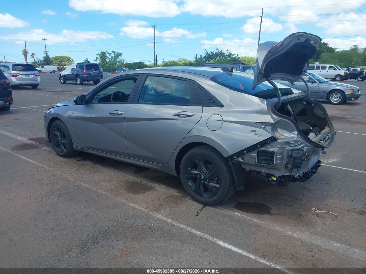 2023 HYUNDAI ELANTRA HYBRID BLUE · 3/11