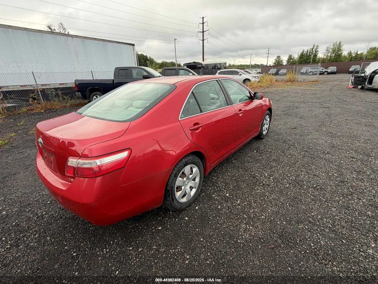 2008 TOYOTA CAMRY LE · 4/11