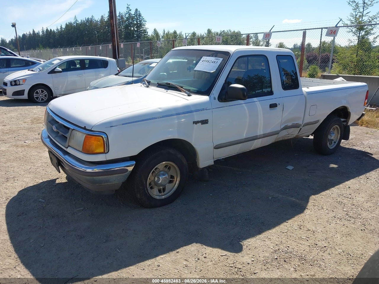 1996 FORD RANGER SUPER CAB · 2/11