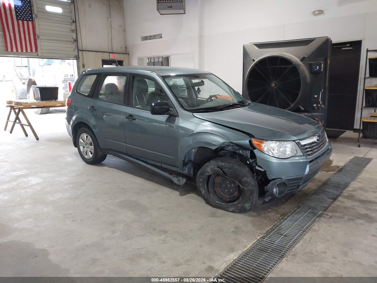 JF2SH61649H****** · 2009 SUBARU FORESTER 2.5X
