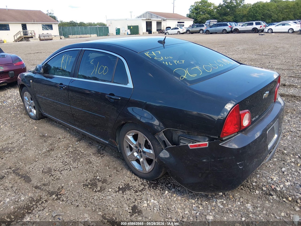 2008 CHEVROLET MALIBU LT · 3/10