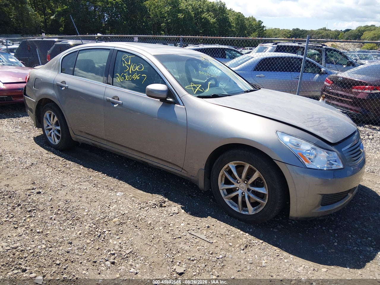 2008 INFINITI G35X  